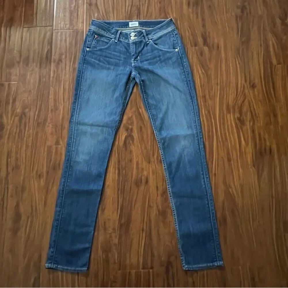 Hudson Collin Flap Skinny Midrise Denim Jeans NW422ZNA Womens size 27